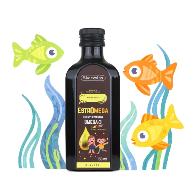 SKOCZYLAS ESTROMEGA OMEGA 3 DHA EPA JUNIOR 250 ML 