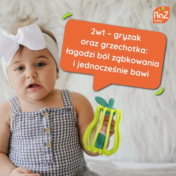 RAZBABY GRYZAK I GRZECHOTKA 2W1 GRUSZKA 