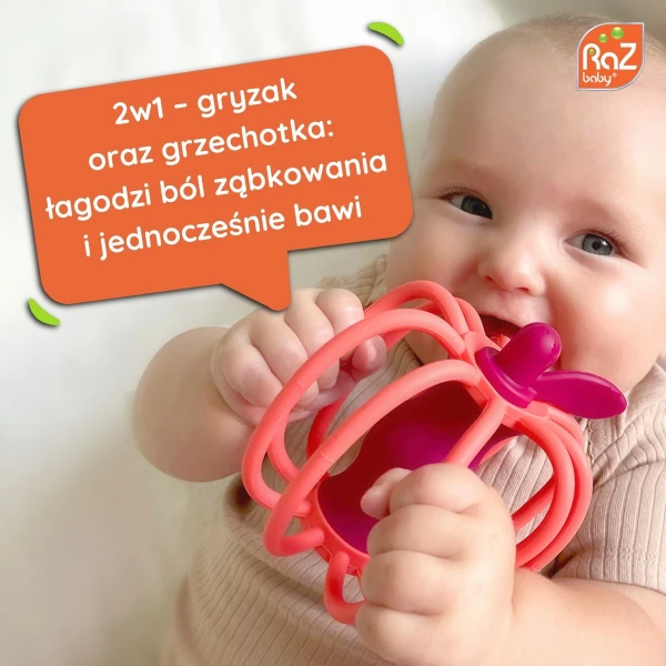 RAZBABY GRYZAK I GRZECHOTKA 2W1 JABŁKO