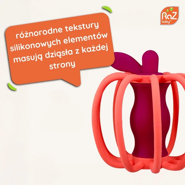 RAZBABY GRYZAK I GRZECHOTKA 2W1 JABŁKO