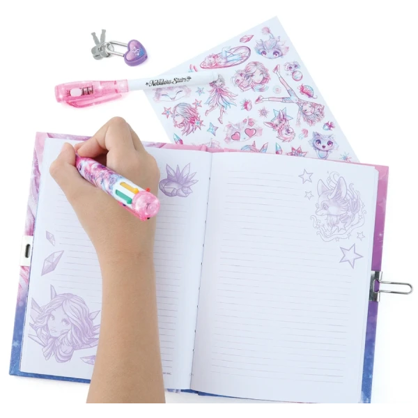 PAMIĘTNIK NA KŁÓDKĘ Z NIEWIDZIALNYM PISAKIEM ESTRELIA NEBULOUS STARS 