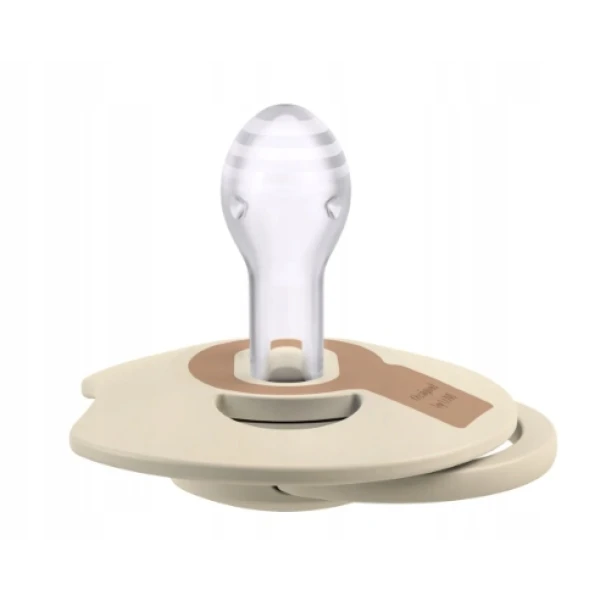 LOVI SMOCZEK SILIKONOWY DYNAMICZNY PRIME COCONUT/IVORY 6-18M 2SZT