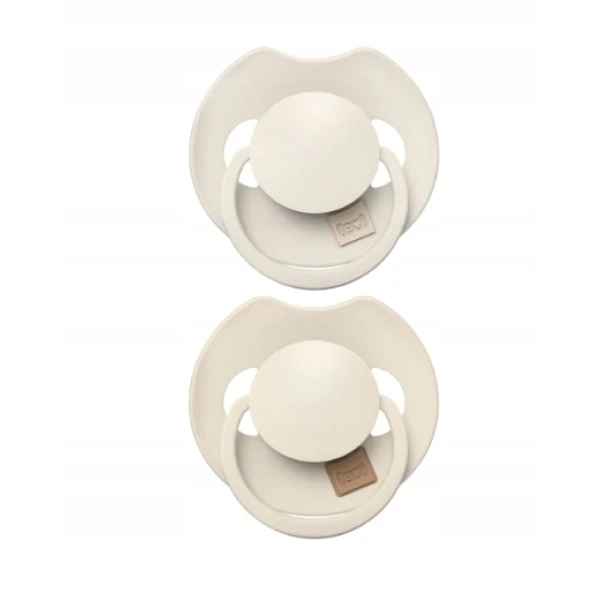 LOVI SMOCZEK SILIKONOWY DYNAMICZNY PRIME COCONUT/IVORY 6-18M 2SZT