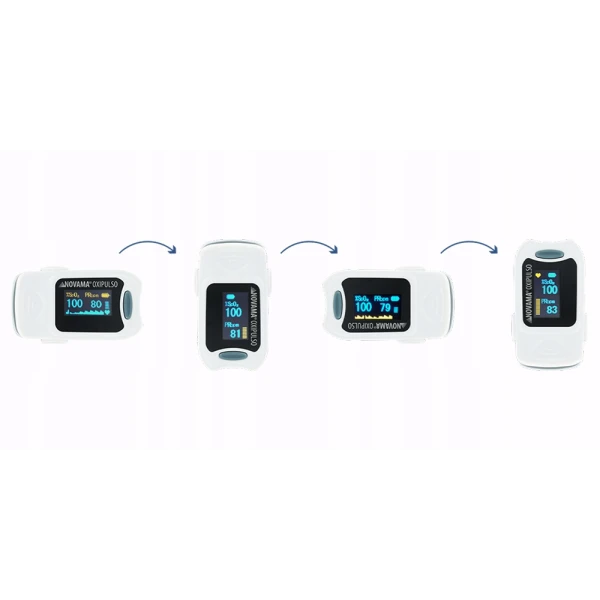 NOVAMA PULSOKSYMETR MEDYCZNY OXIPULSO 3 LATA GWARANCJI 