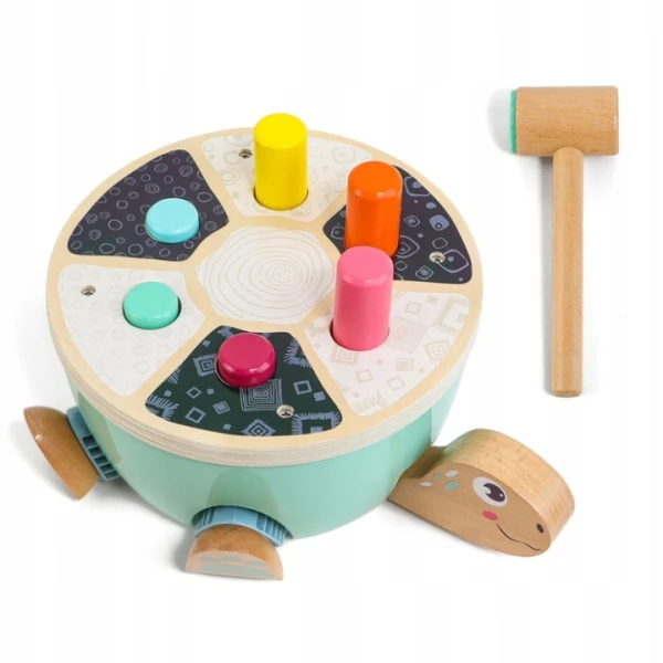 TOPBRIGHT ŻÓŁW DREWNIANA WBIJANKA GAR MOTORYCZNA 18m+