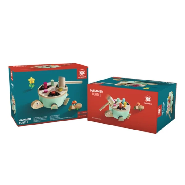 TOPBRIGHT ŻÓŁW DREWNIANA WBIJANKA GAR MOTORYCZNA 18m+