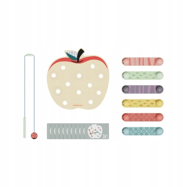 TOPBRIGHT ROBACZKI W JABŁUSZKU ZABAWKA EDUKACYJNA DLA DZIECI 18m+