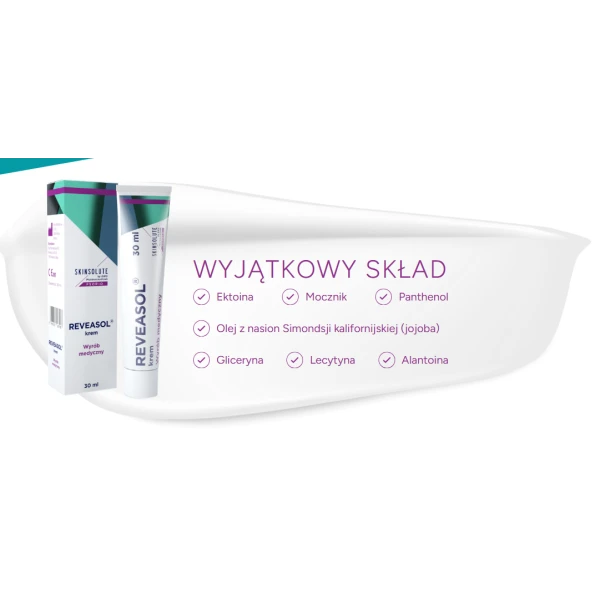 REVEASOL KREM NA ŁUSZCZENIE ŚWIĄD I ZACZERWIENIENIE SKÓRY 30 ML 