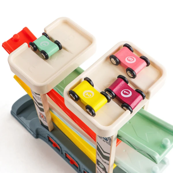 TOPBRIGHT TOR SAMOCHODOWY ZJEŻDŻALNIA Z SUPERSZYBKIMI AUTAMI 18M+