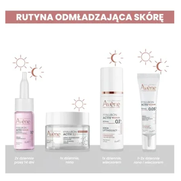 AVENE HYALURON ACTIV PROCEDURE RETINAL KREM DO OKOLIC OCZU I UST 15 ML