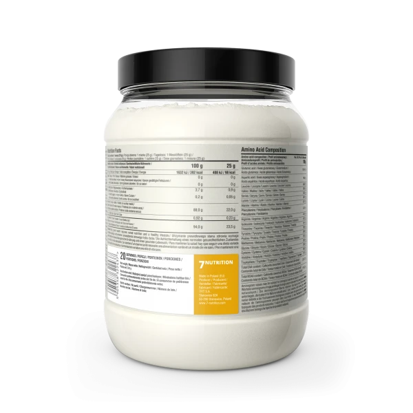 7NUTRITION EGG PROTEIN ISOLATE IZOLAT BIAŁKA JEJ BEZ LAKTOZY BANOFFEE 500G