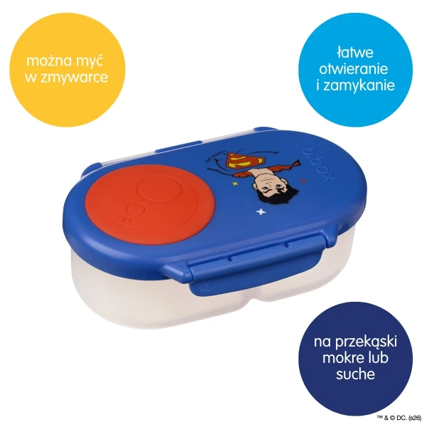 B.BOX SNACBOX POJEMNIK NA PRZEKĄSKI SUPERMAN