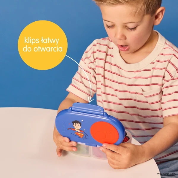 B.BOX SNACBOX POJEMNIK NA PRZEKĄSKI SUPERMAN