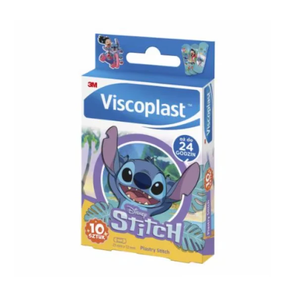 VISCOPLAST PLASTRY DLA DZIECI STITCH 10SZT.