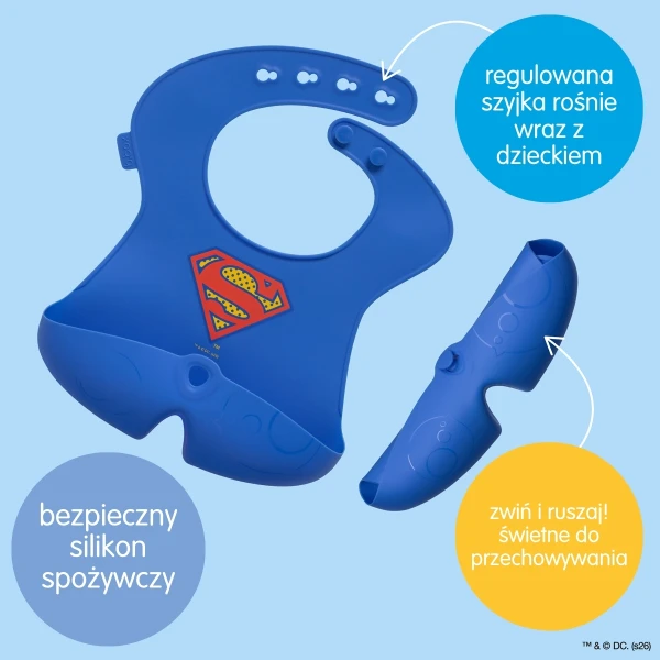 B.BOX ŚLINIAK Z OTWARTĄ KIESZONKĄ SUPERMAN