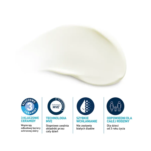 CERAVE NIEWIDOCZNY NAWILŻAJĄCY BALSAM PRZECIWSŁONECZNY WYSOKA OCHRONA SPF30  75M