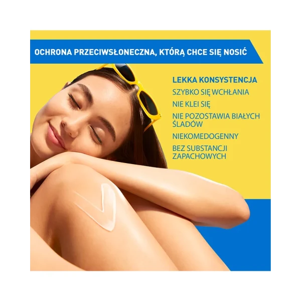 CERAVE NIEWIDOCZNY NAWILŻAJĄCY BALSAM PRZECIWSŁONECZNY WYSOKA OCHRONA SPF50 75ML