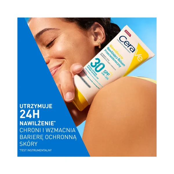 CERAVE NIEWIDOCZNY NAWILŻAJĄCY BALSAM PRZECIWSŁONECZNY WYSOKA OCHRONA SPF50 177M