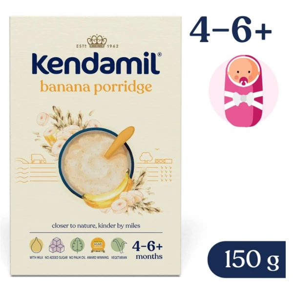 KENDAMIL MIX KASZEK MLECZNYCH BANAN, OWIES, BROKUŁ, OWOCE LEŚNE + ŁYŻECZKA !