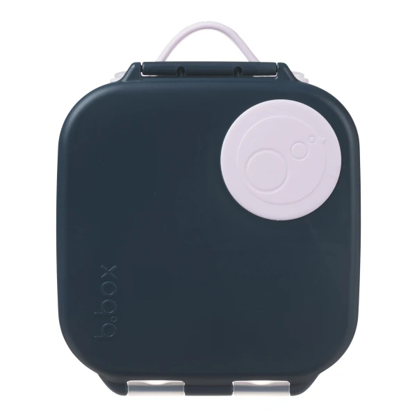 B.BOX ZESTAW MINI LUNCHBOX + BUTELKA TRITANOWA ZE SŁOMKĄ 450ML INDIGO ROSE 