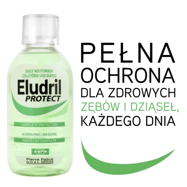 ELUDRIL PROTECT PŁYN DO PŁUKANIA JAMY USTNEJ 500 ML