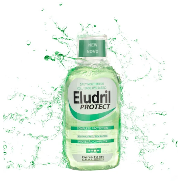 ELUDRIL PROTECT PŁYN DO PŁUKANIA JAMY USTNEJ 500 ML