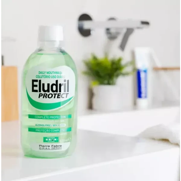 ELUDRIL PROTECT PŁYN DO PŁUKANIA JAMY USTNEJ 500 ML