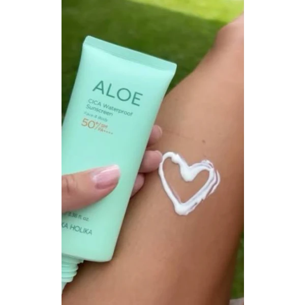 HOLIKA HOLIKA ALOE CICA SUNSCREEN 50 + SPF ŻEL PRZECIWSŁONECZNY 100 ML 