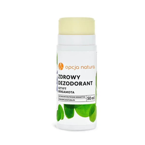 OPCJA NATURA ZDROWY DEZODORANT SZTYFT BERGAMOTKA 50 ML