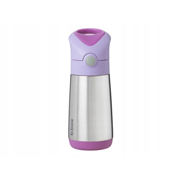B.BOX BUTELKA TERMICZNA ZE SŁOMKĄ 350 ML SUGAR PLUM
