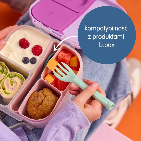SZTUĆCE DO LUNCHBOXA Z ŁYŻKĄ I WIDELCEM 2 ZESTAWY TWILIGHT 