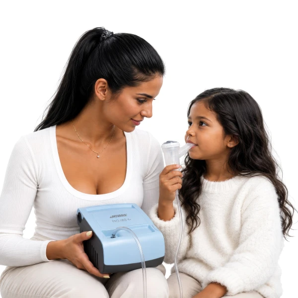NOVAMA PRO NEB 4+ INHALATOR PNEUMATYCZNO - TŁOKOWY Z 4 TRYBAMI NEBULIZACJI  