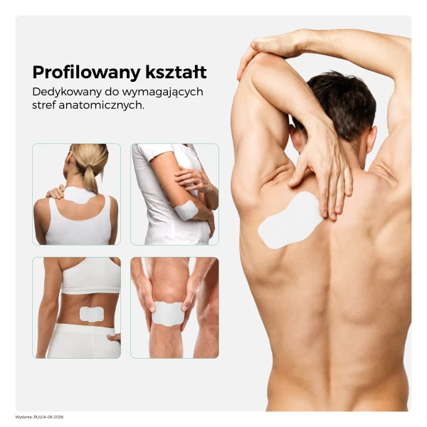 NEOFIR PLASTER ŁAGODZĄCY BÓL ULGA DO 24 H WYPROFILOWANY 8 X 13 CM