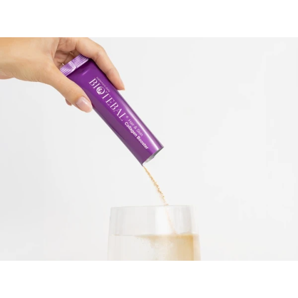 BIOTEBAL HAIR&SKIN  COLLAGEN BOOSTER DLA SKÓRY WŁOSÓW I PAZNOKCI SUNNY PEACHY 30