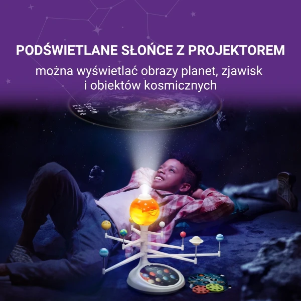 TOPBRIGHT UKŁAD SŁONECZNY INTERAKTYWNY MODEL 3D 6+ SCIENCE CAN 