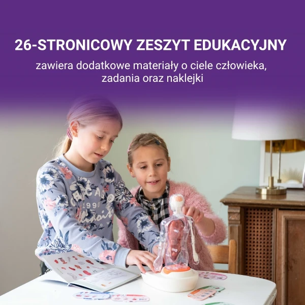TOPBRIGHT CIAŁO CZŁOWIEKA INTERAKTYWNY MODEL 3D 6+ SCIENCE CAN 