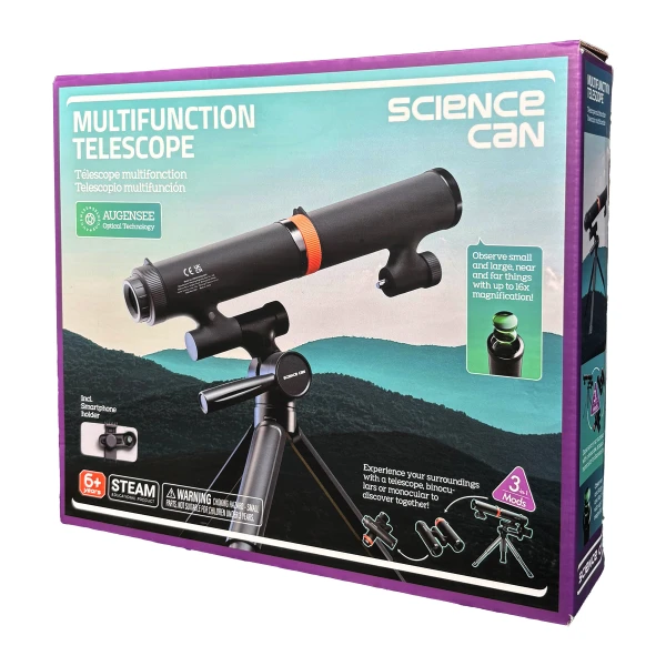 TOPBRIGHT TELESKOP ODKRYWCY KOSMOSU 3W1 6+ SCIENCE CAN