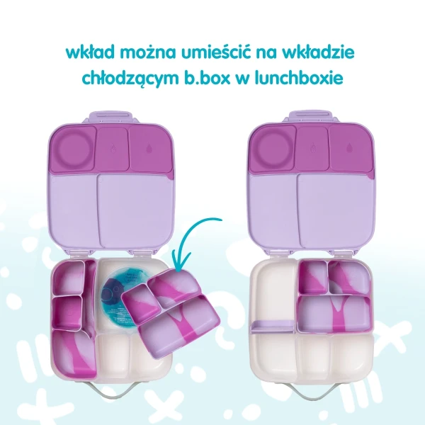B.BOX SILIKONOWY WKŁAD DO LUNCHBOXA OCEAN