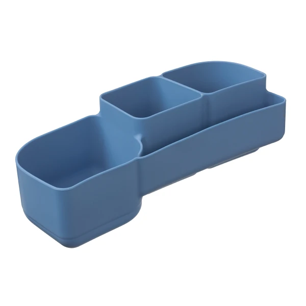 B.BOX SILIKONOWY WKŁAD DO LUNCHBOXA Z PRZEGRODĄ NA SZTUĆCE OCEAN