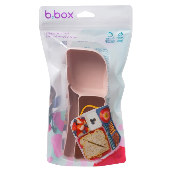 B.BOX SILIKONOWY WKŁAD DO LUNCHBOXA Z PRZEGRODĄ NA SZTUĆCE BERRY