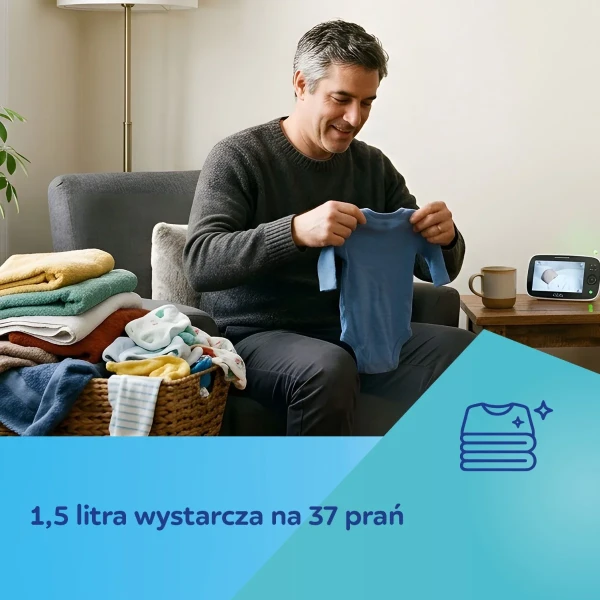 CANPOL HIPOALERGICZNY EKO PŁYN DO PRANIA DLA NIEMOWLĄT 1500ML