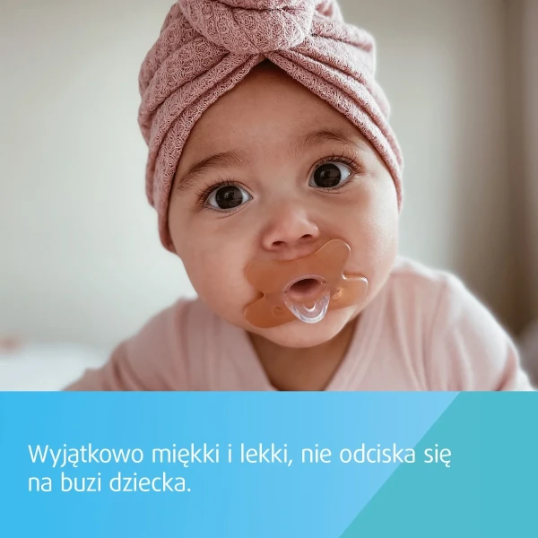 CANPOL SMOCZEK SILIKONOWY SYMETRYCZNY 0-6m ZIELONY 1 SZT