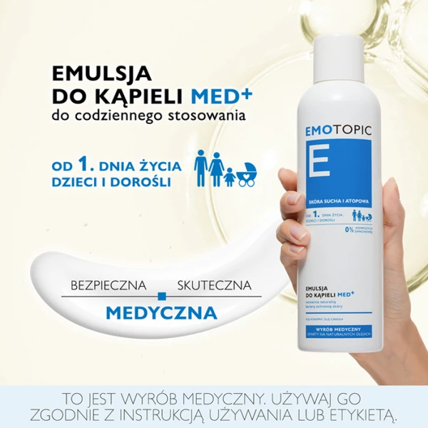 PHARMACERIS E EMOTOPIC EMULSJA DO KĄPIELI 400 ML