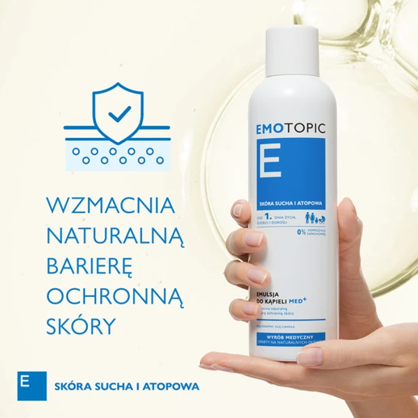 PHARMACERIS E EMOTOPIC EMULSJA DO KĄPIELI 400 ML