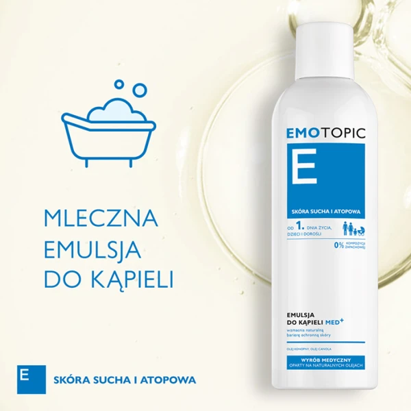 PHARMACERIS E EMOTOPIC EMULSJA DO KĄPIELI 400 ML