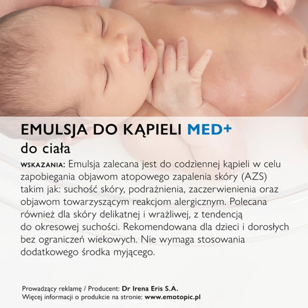 PHARMACERIS E EMOTOPIC EMULSJA DO KĄPIELI 400 ML