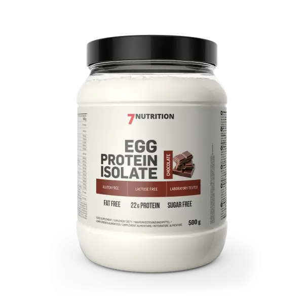 7NUTRITION EGG PROTEIN ISOLATE IZOLAT BIAŁKA JEJ BEZ LAKTOZY CZEKOLADA 500G