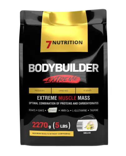 7NUTRITION BODYBUILDER EXTREME VANILLA NA MASĘ MIEŚNIOWĄ 2270 G
