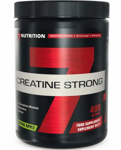 7NUTRITION CREATINE STRONG APPLE KREATYNA ZIELONE JABŁKO 400 G  