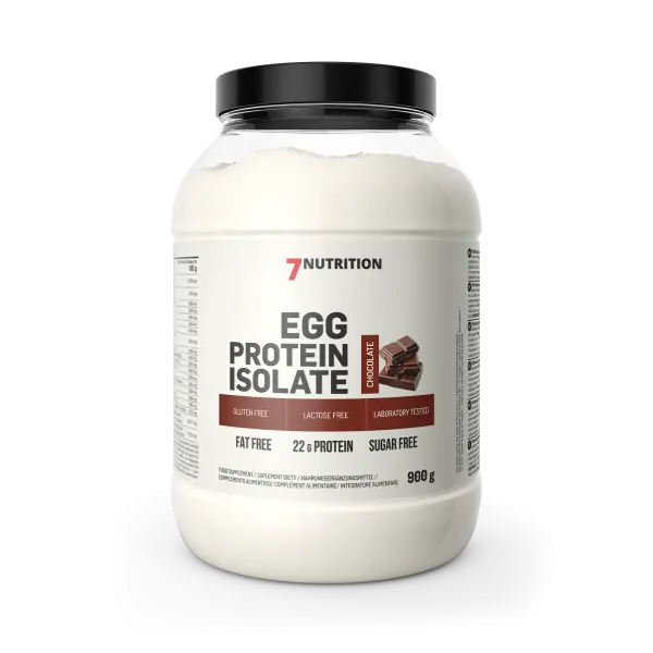 7NUTRITION EGG PROTEIN ISOLATE IZOLAT BIAŁKA JEJ BEZ LAKTOZY CZEKOLADA 900G